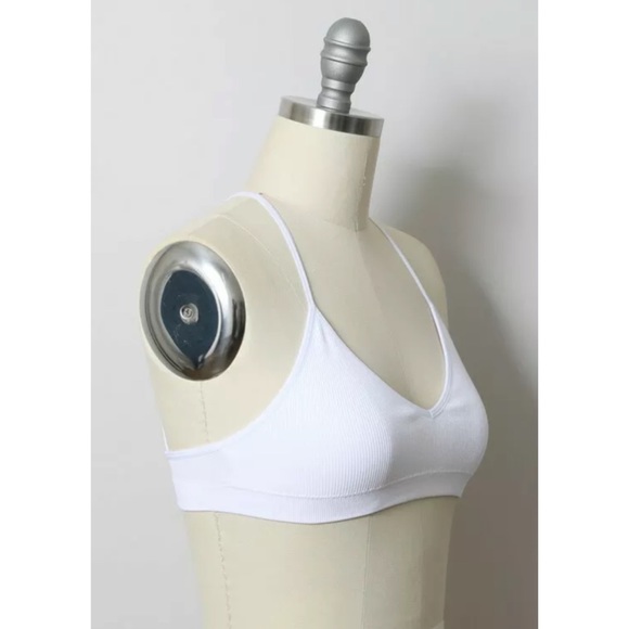 White Crescent Moon Dream Catcher Boho Bralette - Picture 7 of 7